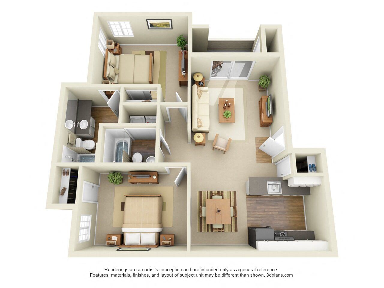 The Neville floor plan